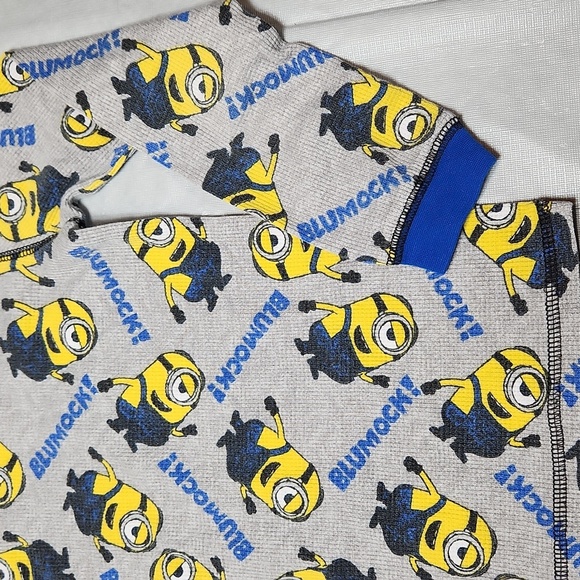 Kids Minions Pj Shirt - Picture 3 of 7